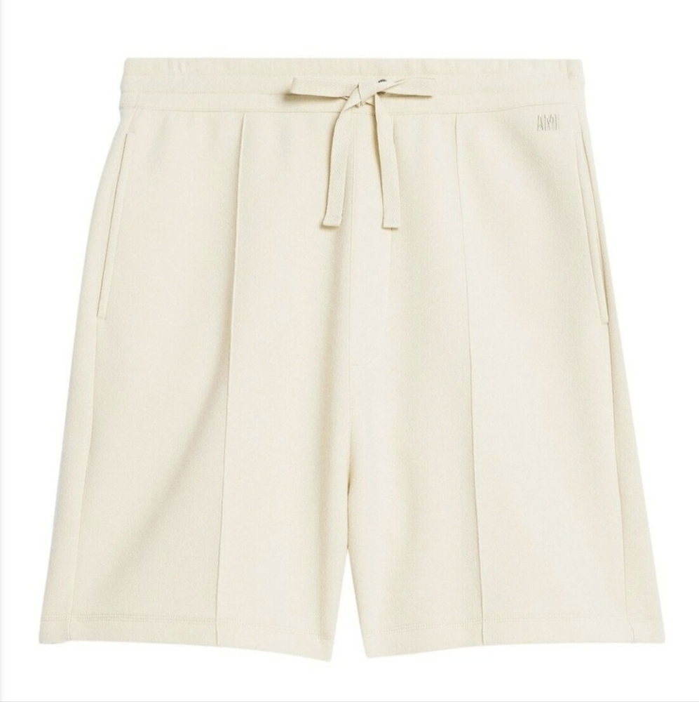 Ami Paris wool blend trackshorts